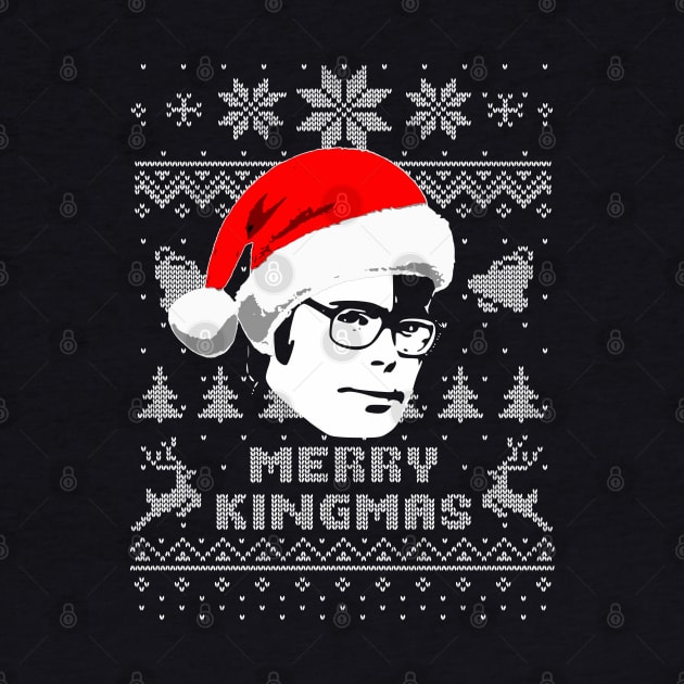 Stephen King Merry Kingmas by Nerd_art